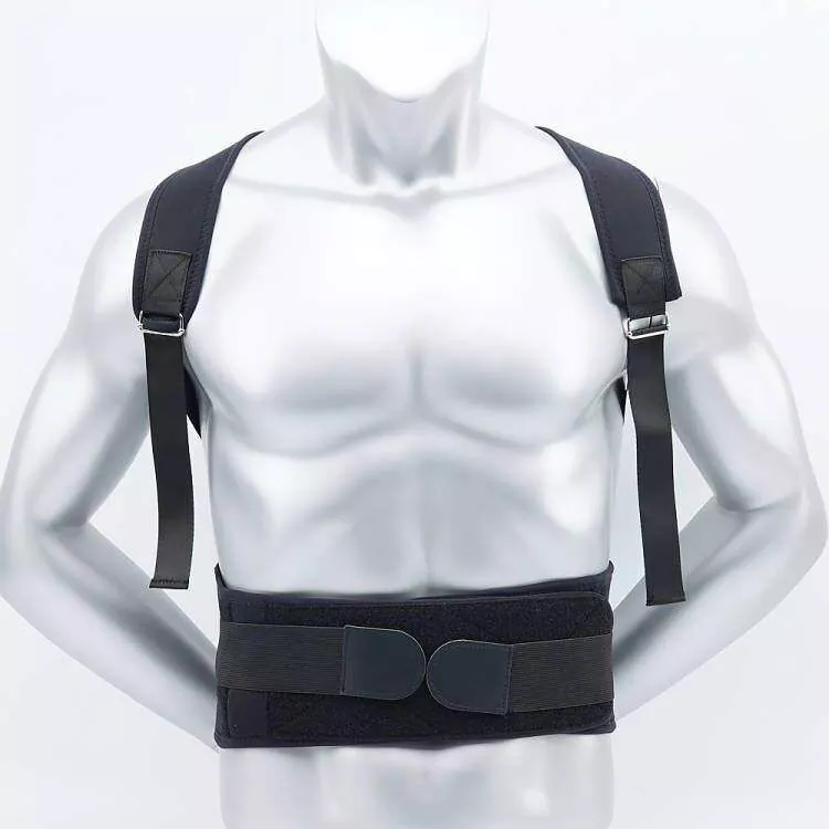 Fanitsiana ny posture corrector sy tohana